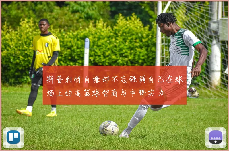 斯普利特自谦却不忘强调自己在球场上的高篮球智商与中锋实力